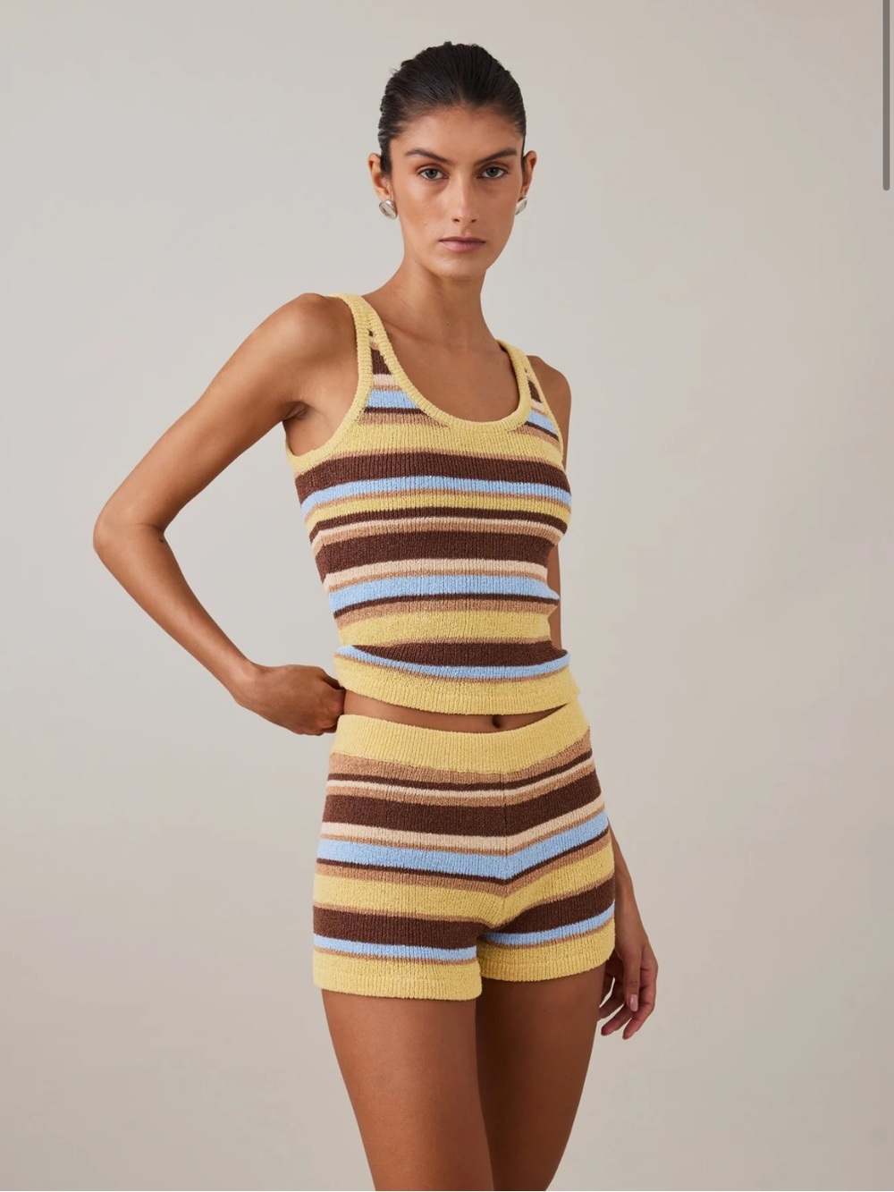 Elce Swim Reine Short in Laguna